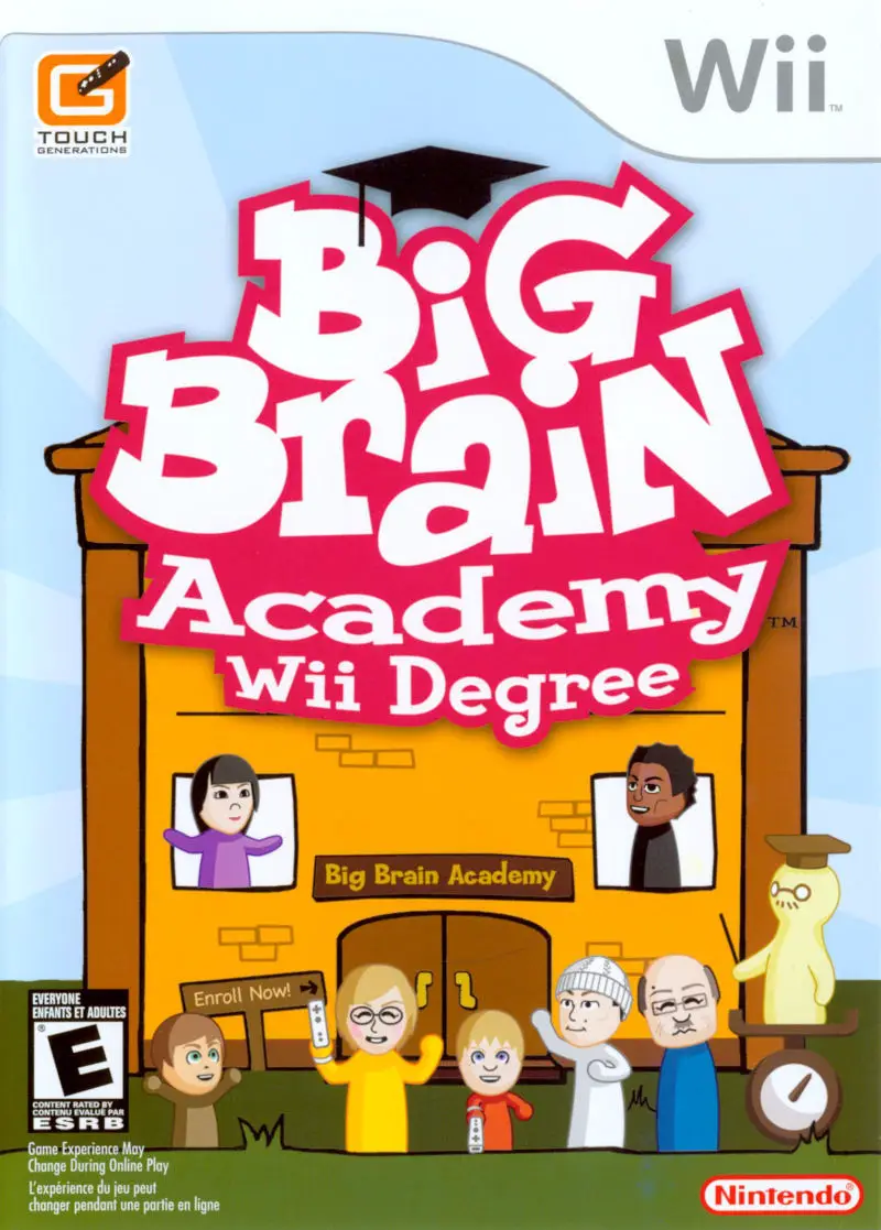 Capa de Big Brain Academy: Wii Degree