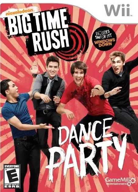 Capa de Big Time Rush: Dance Party
