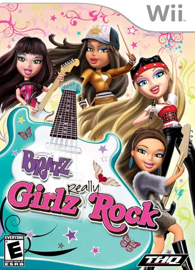 Capa de Bratz: Girlz Really Rock