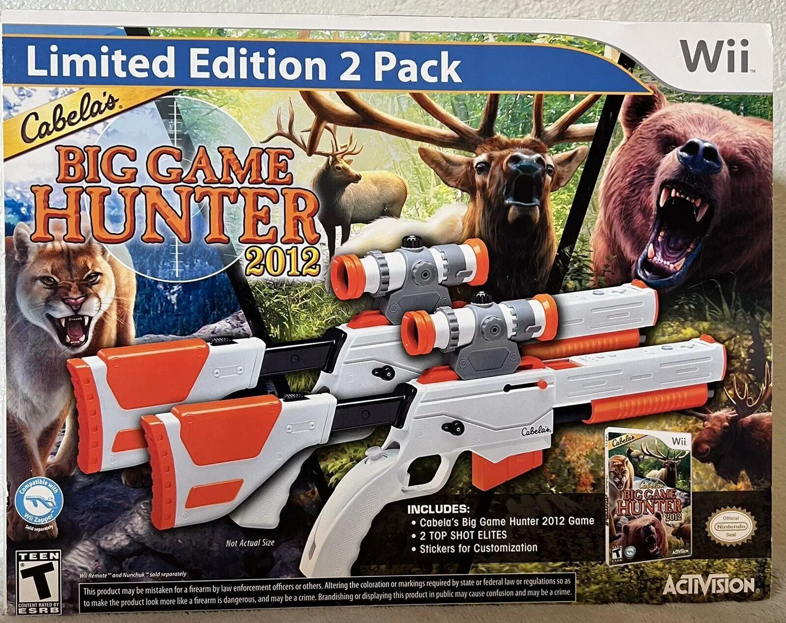 Capa de Cabela's Big Game Hunter 2012 [Limited Edition 2 Pack]