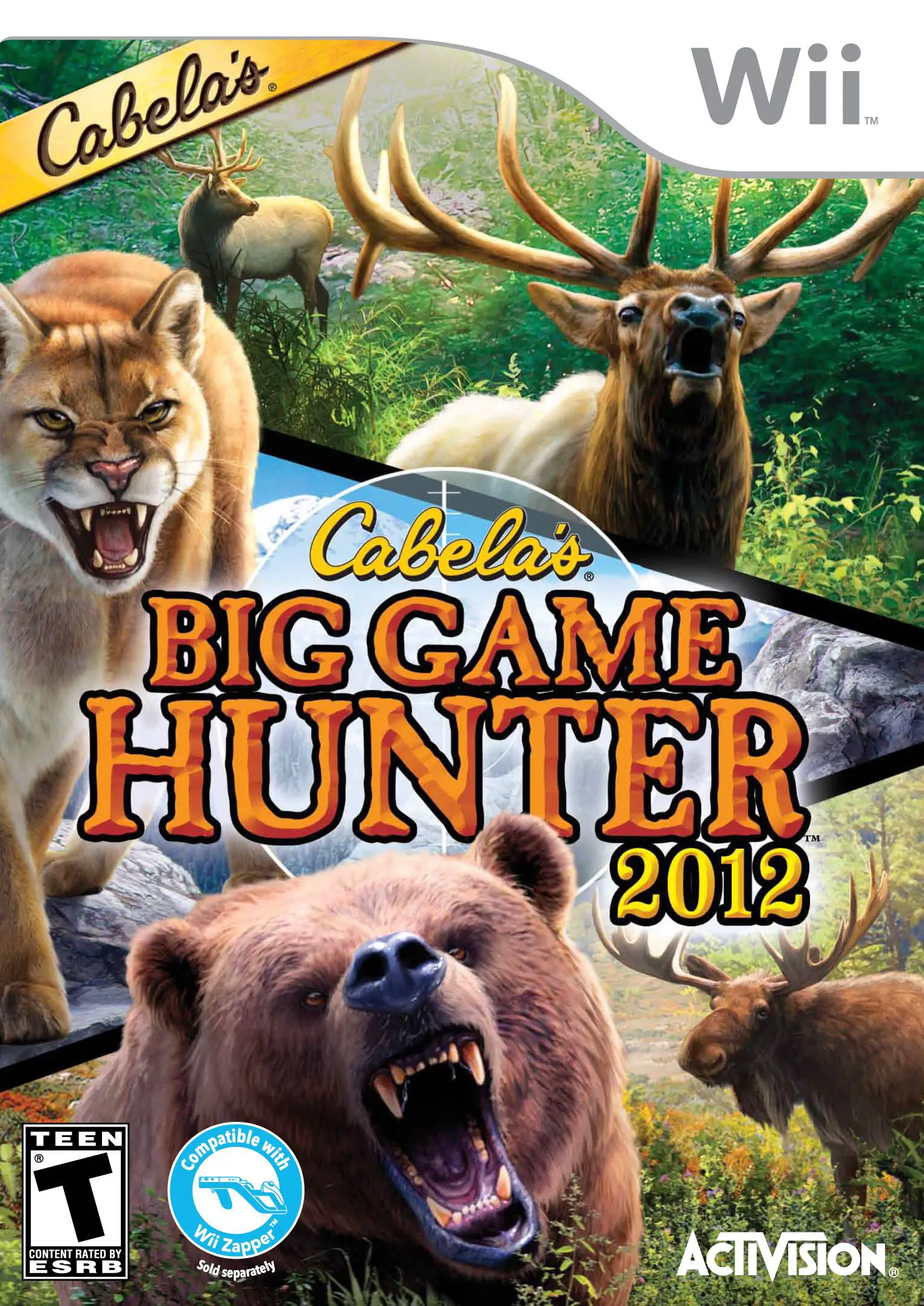 Capa de Cabela's Big Game Hunter 2012