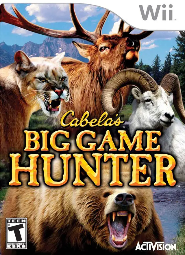 Capa de Cabela's Big Game Hunter