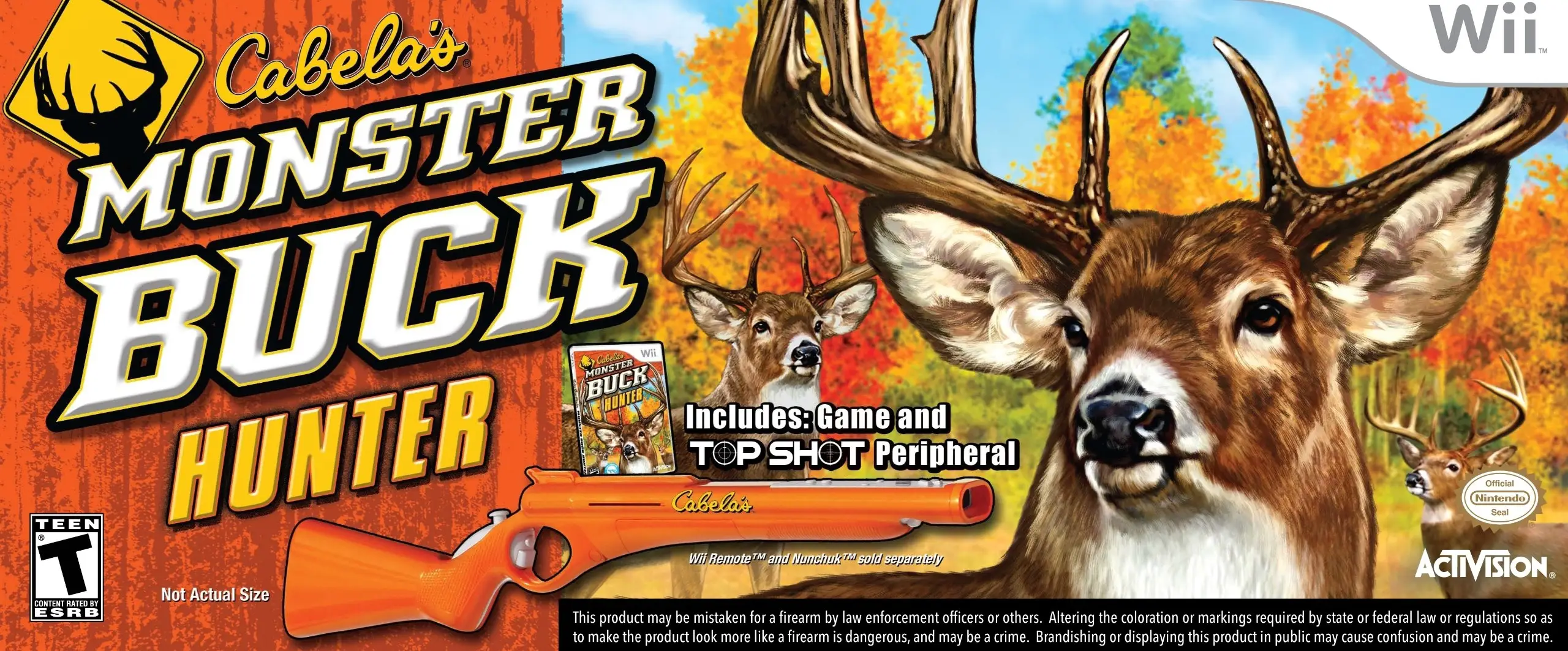 Capa de Cabela's Monster Buck Hunter [Gun Bundle]