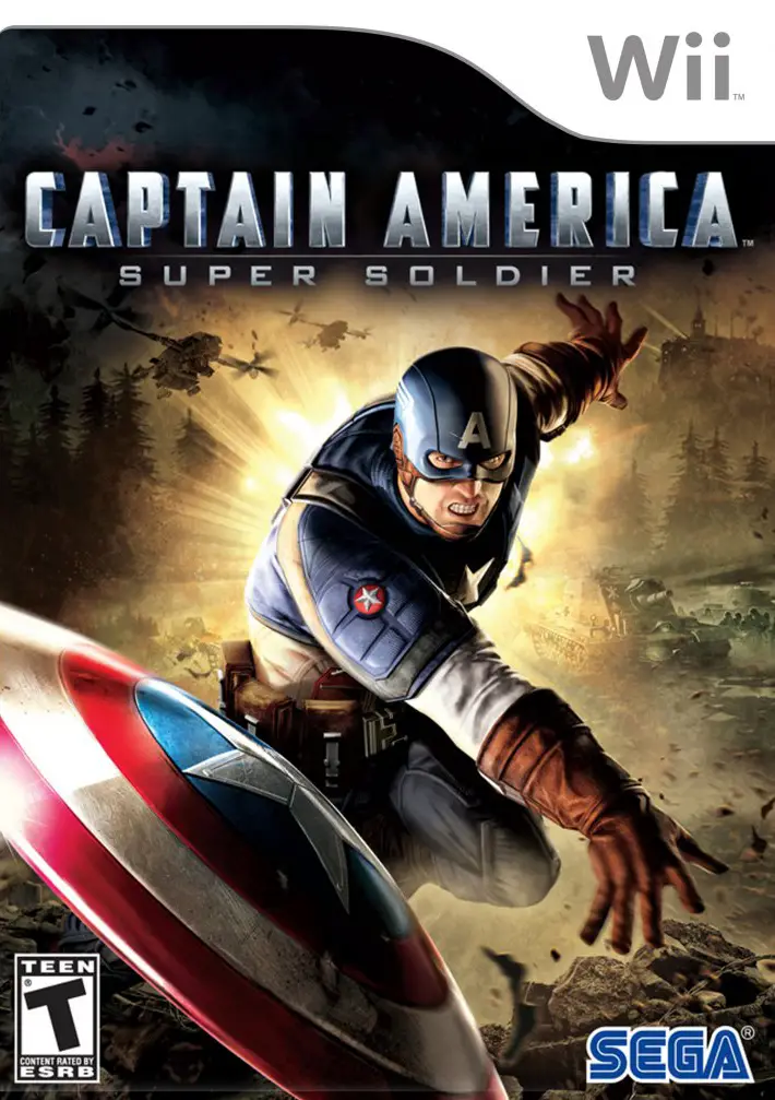 Capa de Captain America: Super Soldier