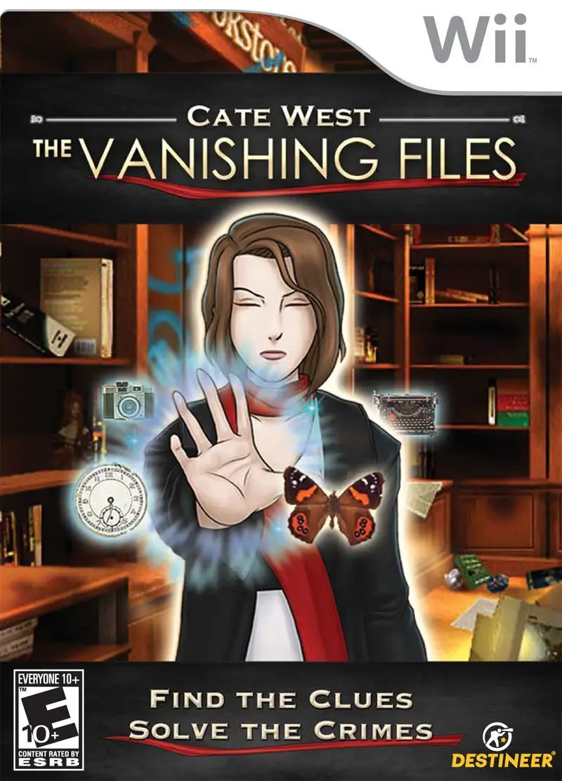 Capa de Cate West: The Vanishing Files