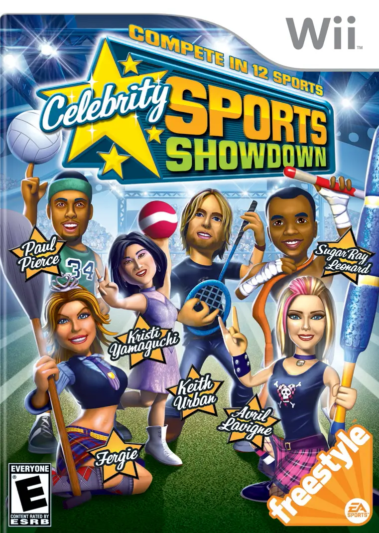 Capa de Celebrity Sports Showdown