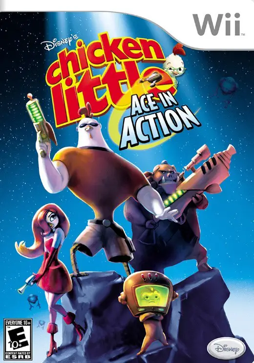 Capa de Chicken Little: Ace in Action