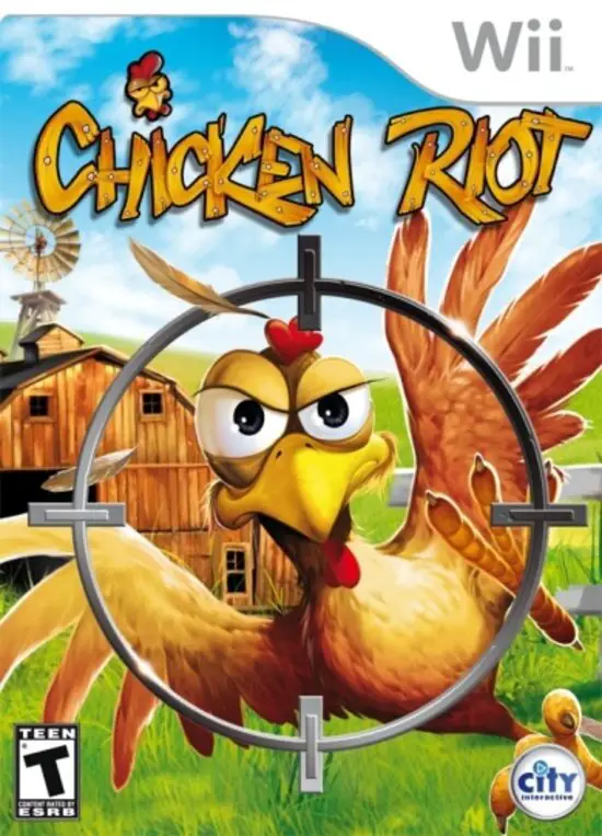 Capa de Chicken Riot