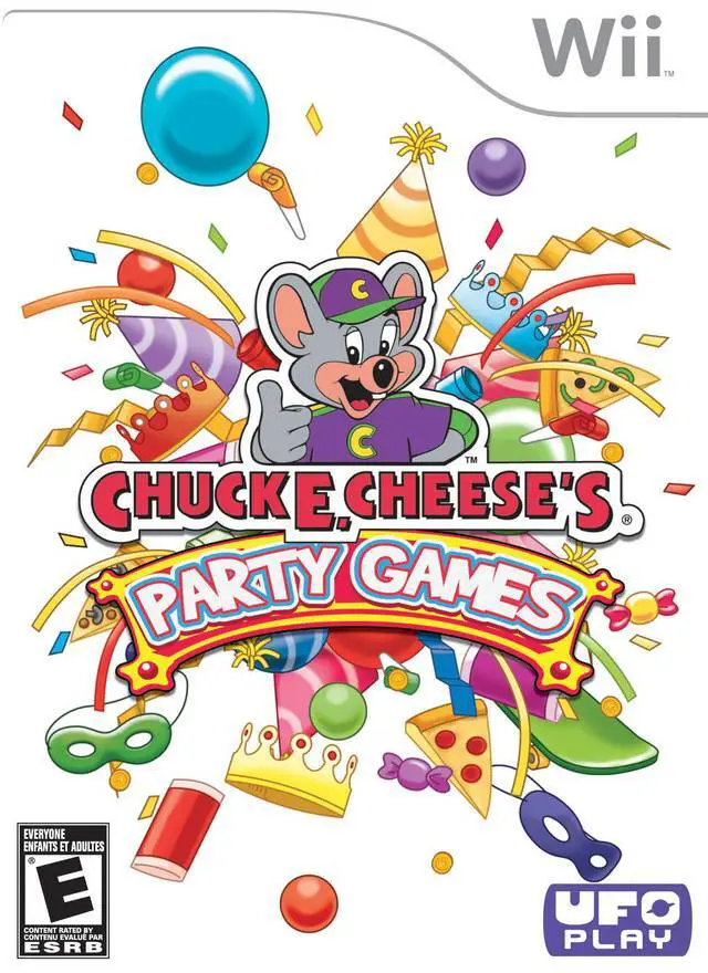 Capa de Chuck E. Cheese's Party Games