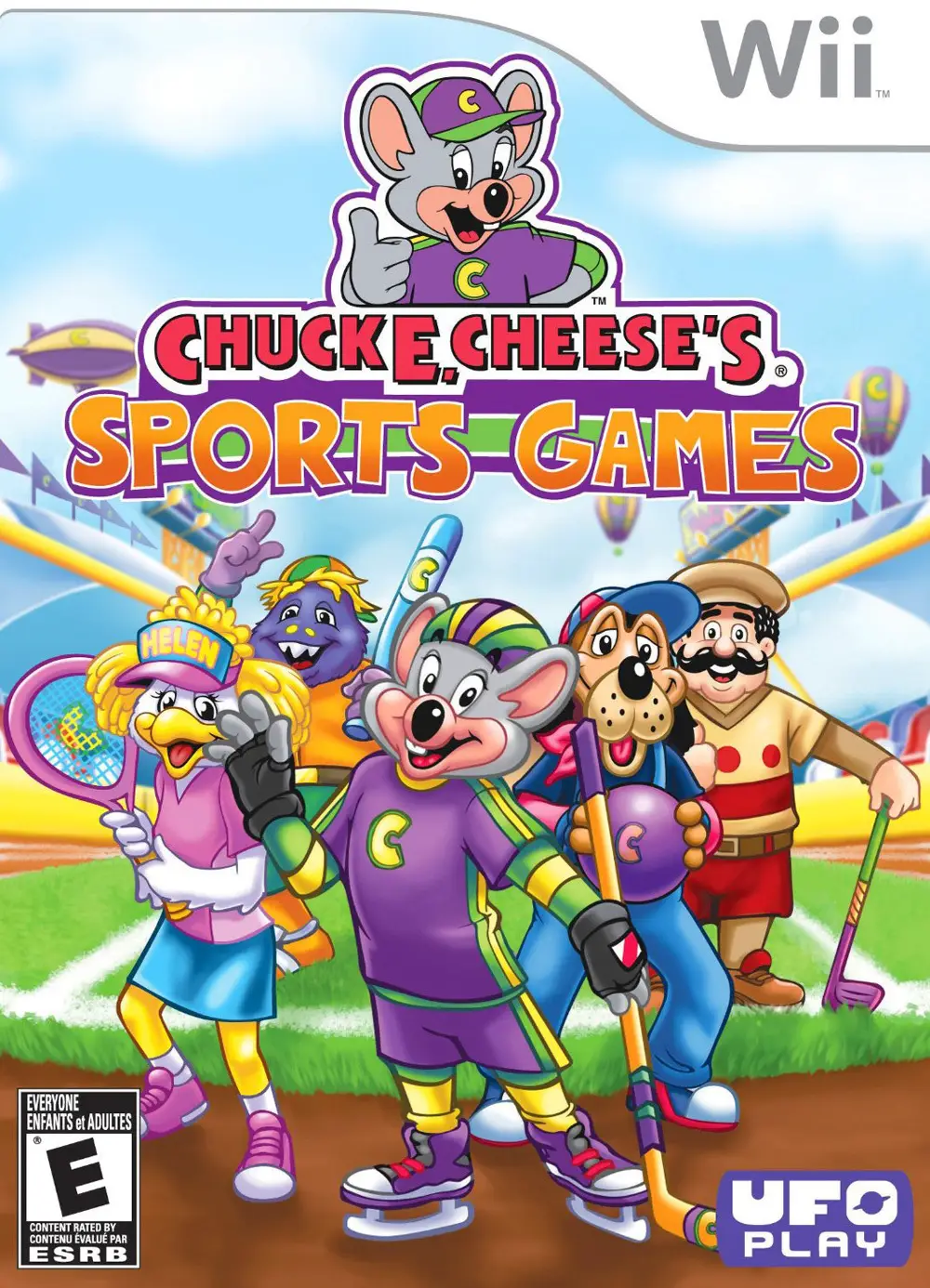 Capa de Chuck E. Cheese's Sports Games
