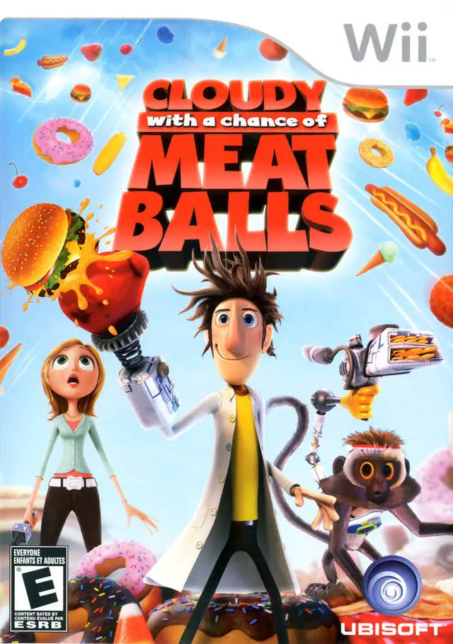 Capa de Cloudy With a Chance of Meatballs
