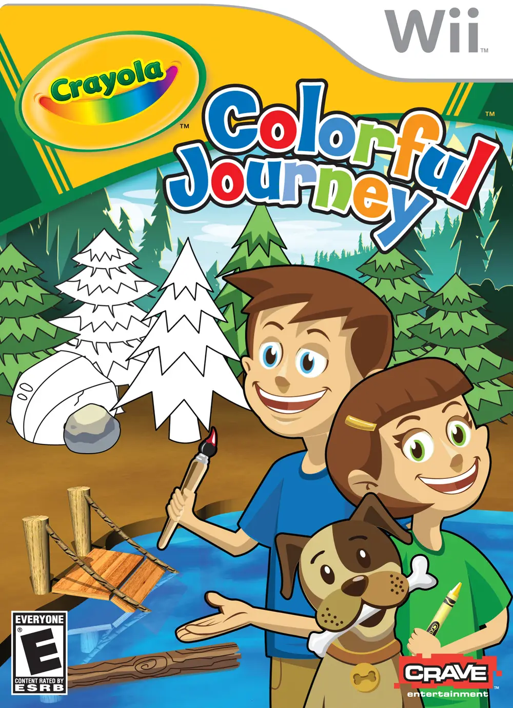 Capa de Crayola: Colorful Journey