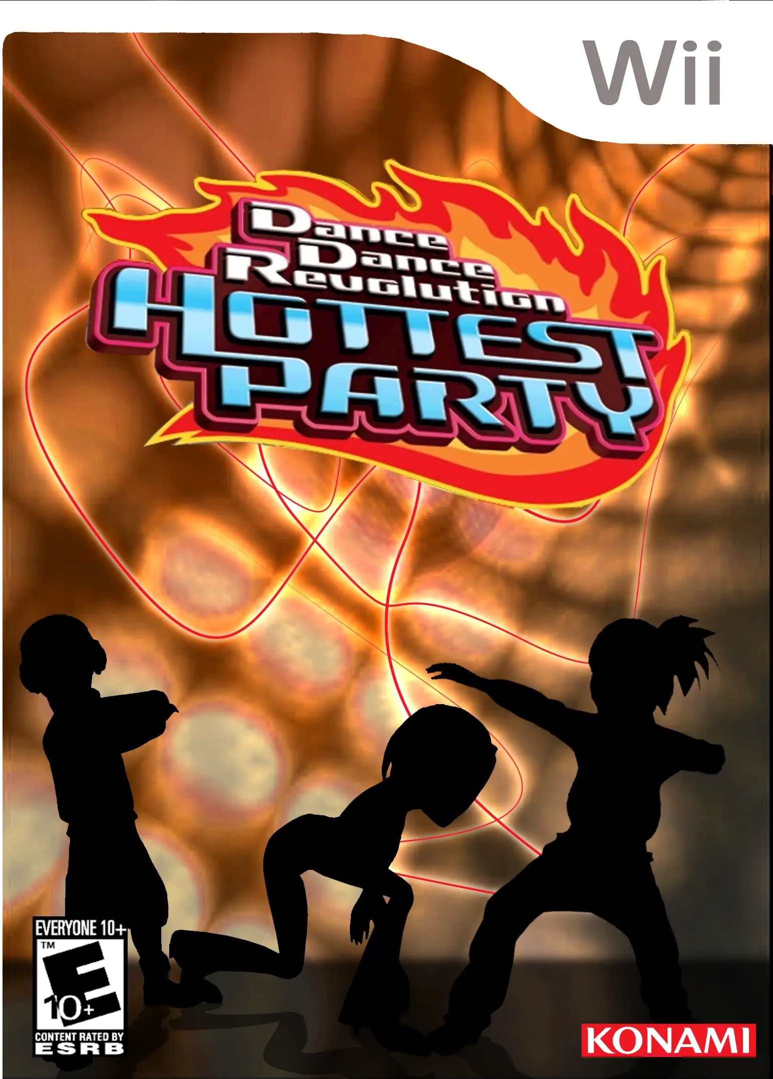 Capa de Dance Dance Revolution Hottest Party