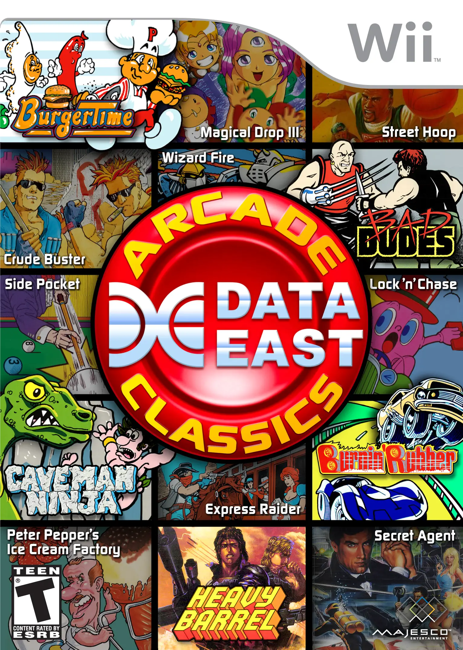 Capa de Data East Arcade Classics