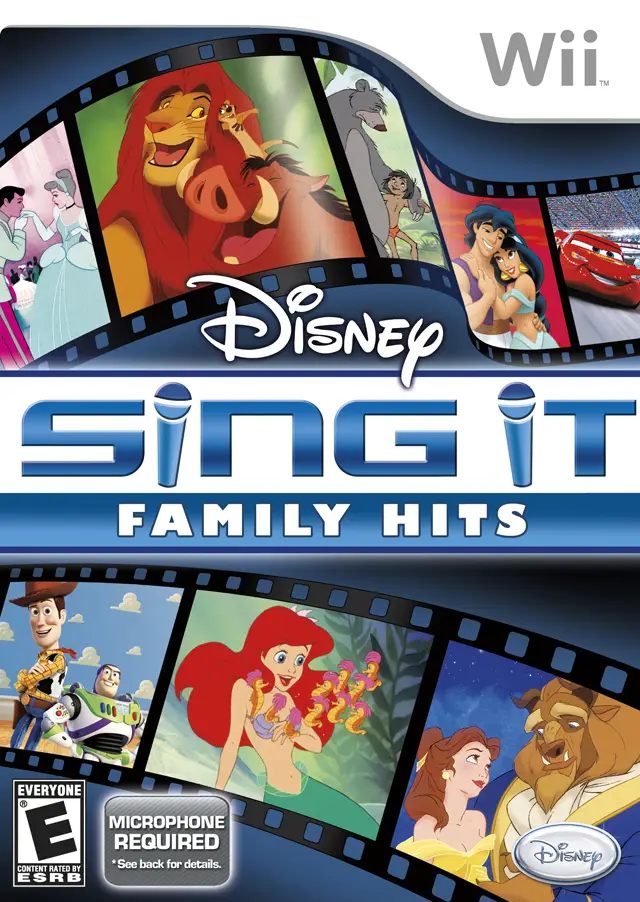 Capa de Disney Sing It: Family Hits