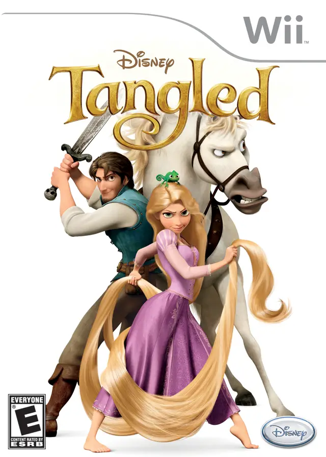 Capa de Disney Tangled: The Video Game