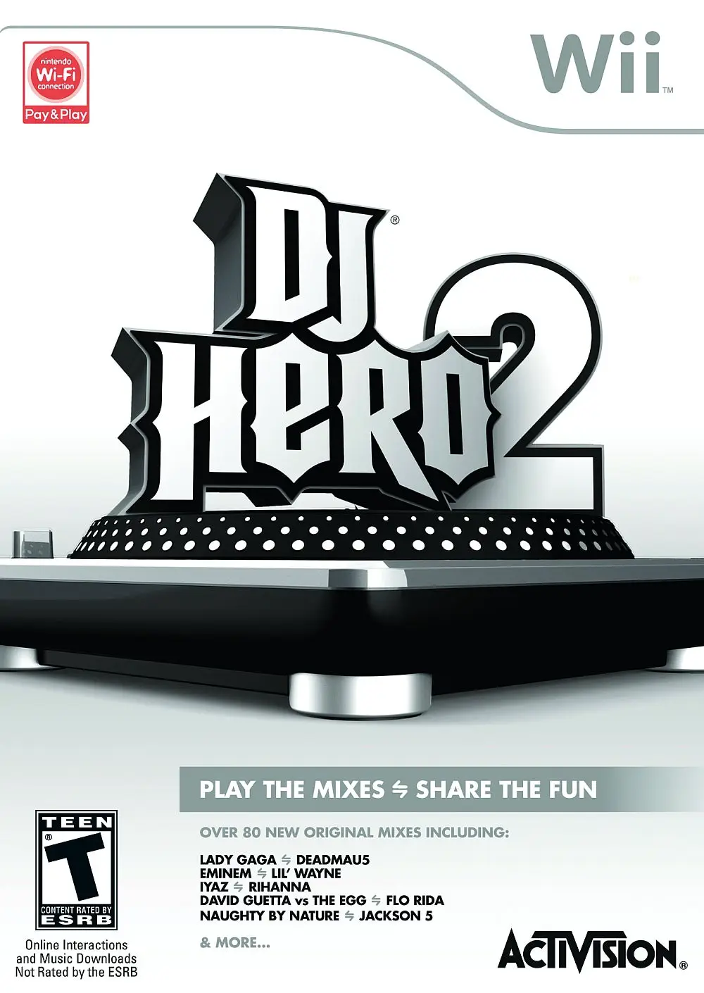 Capa de DJ Hero 2