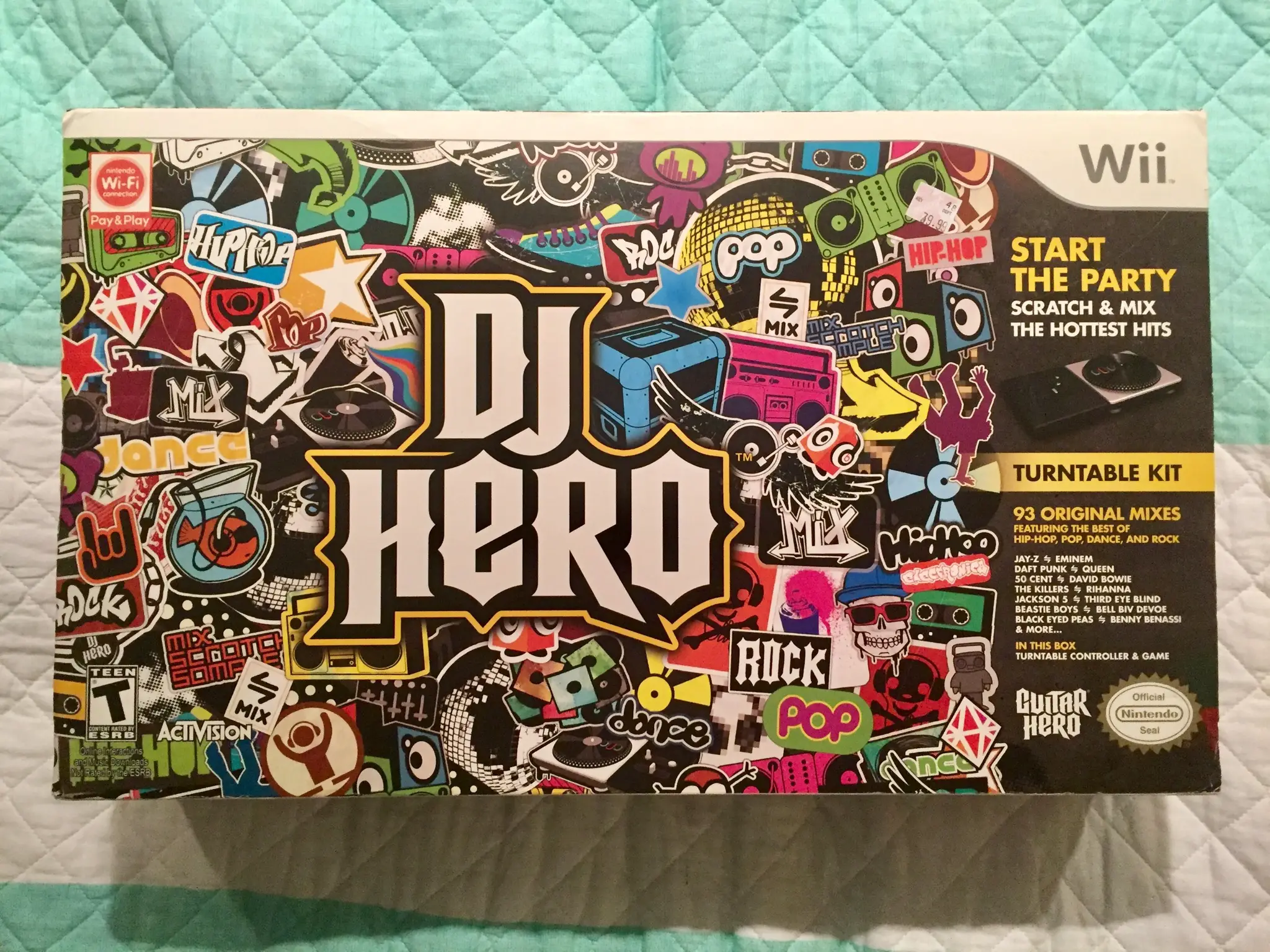 Capa de DJ Hero [Turntable Bundle]
