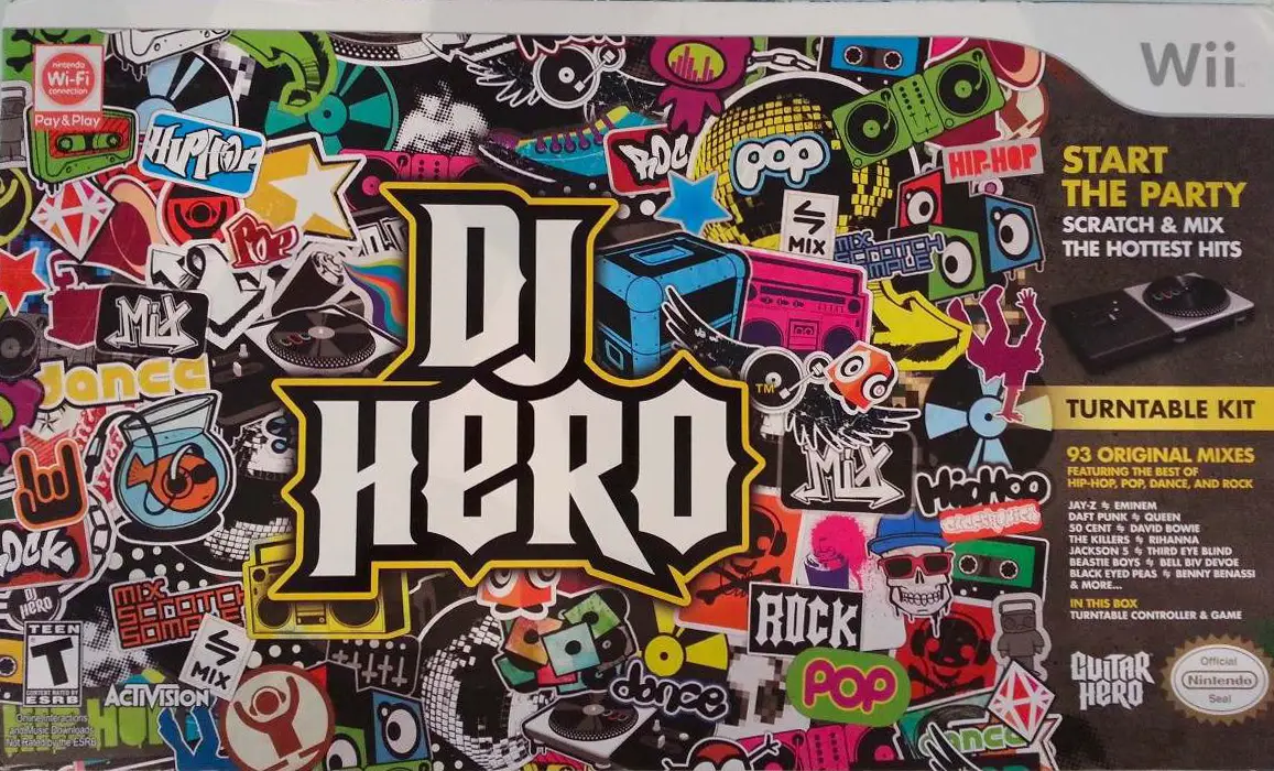 Capa de DJ Hero