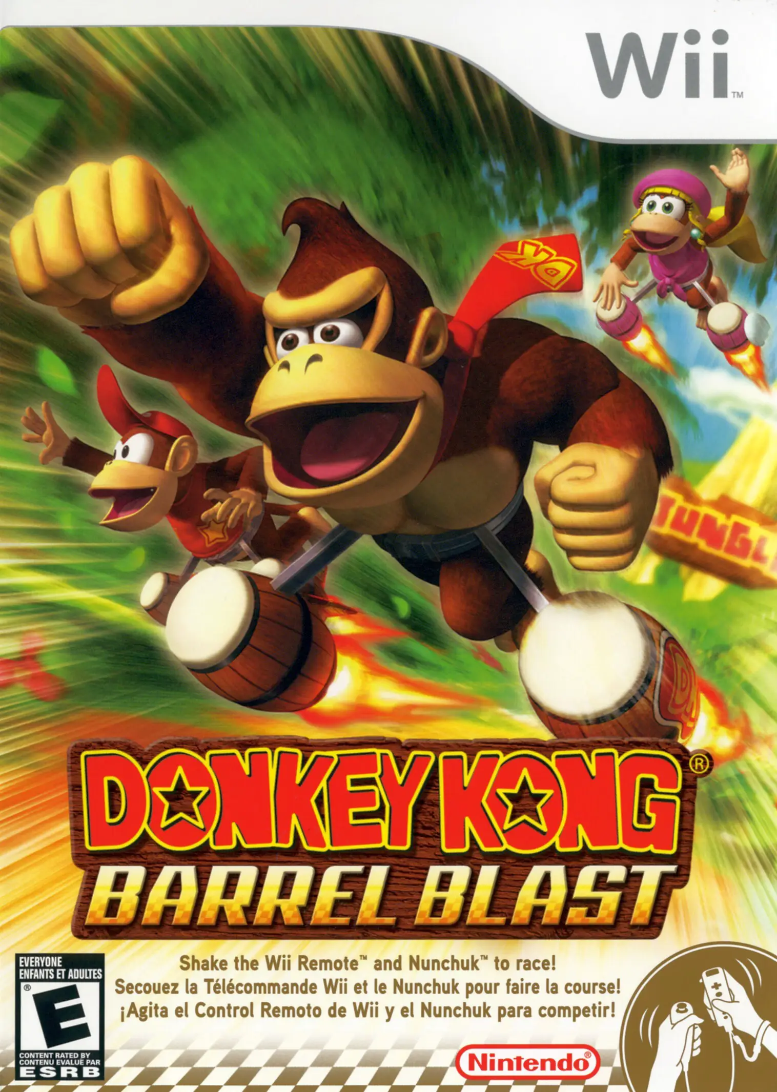 Capa de Donkey Kong: Barrel Blast