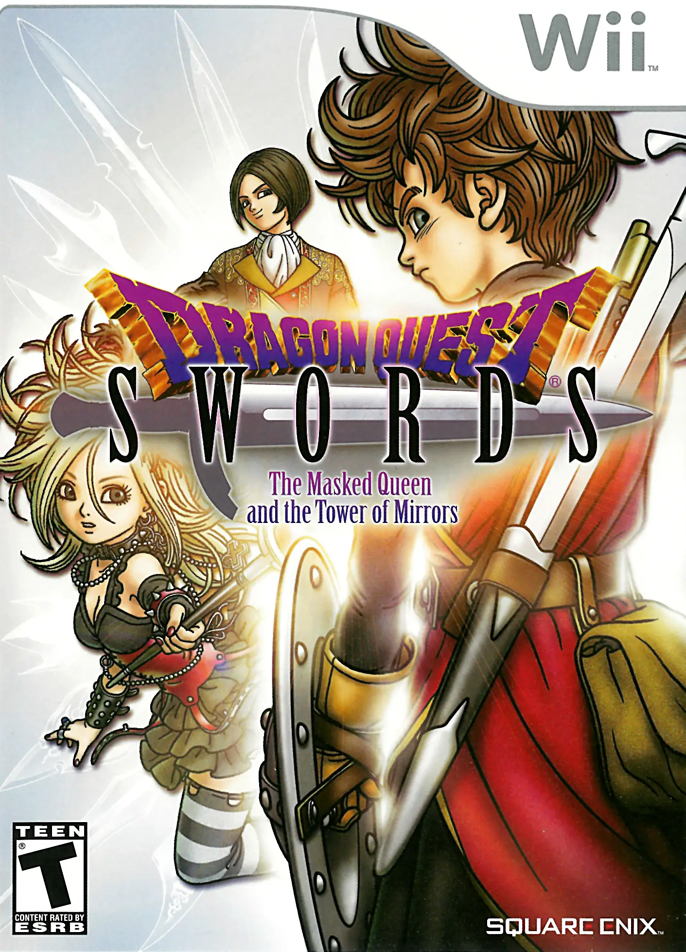Capa de Dragon Quest Swords: The Masked Queen and the Tower of Mirrors