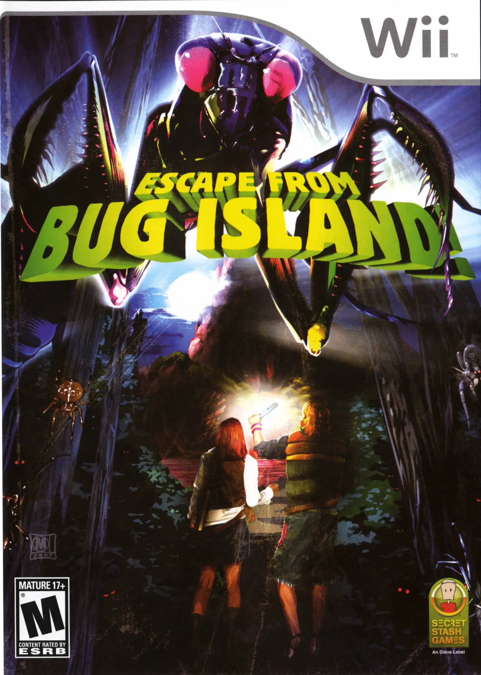 Capa de Escape from Bug Island