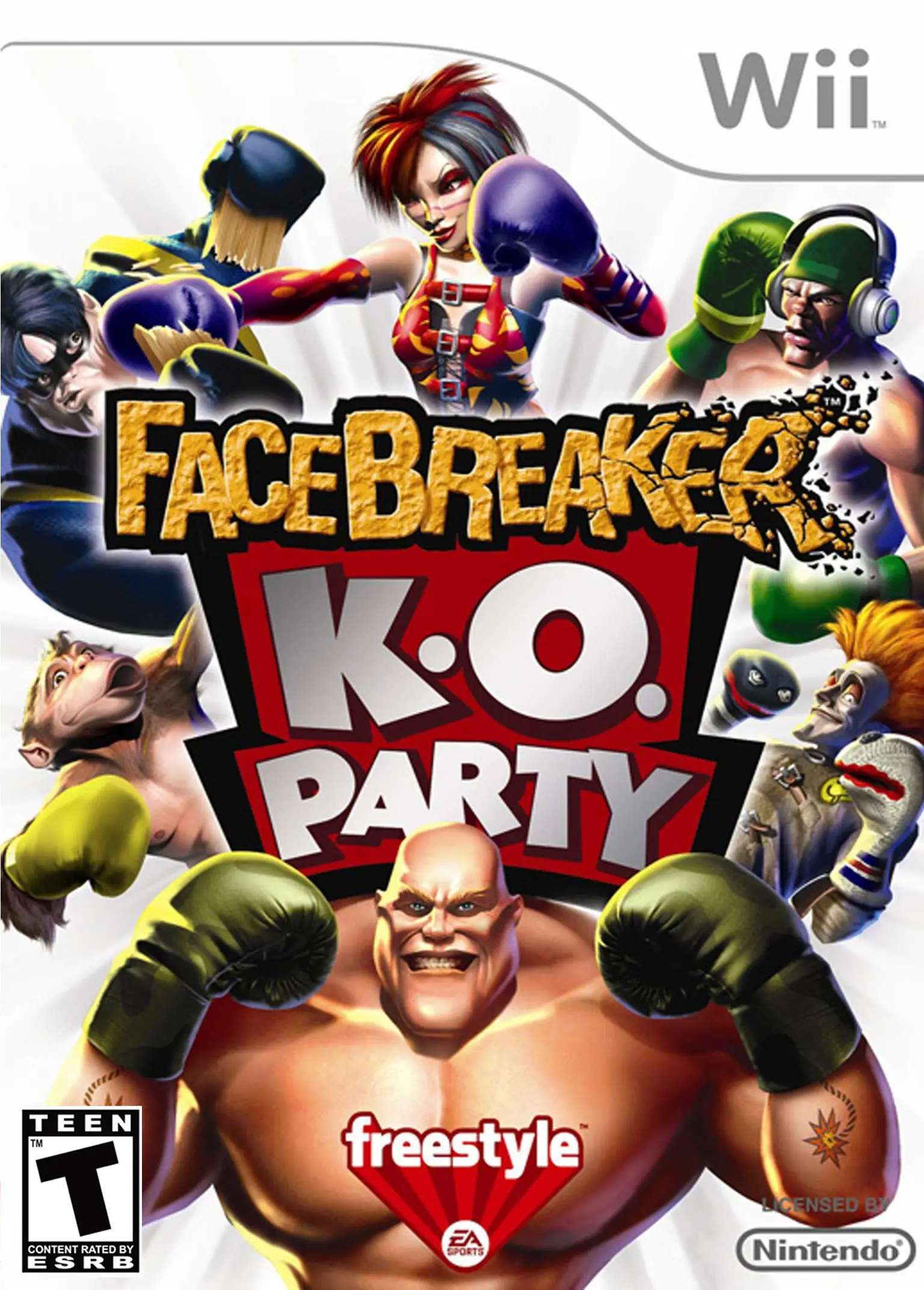 Capa de FaceBreaker K.O. Party