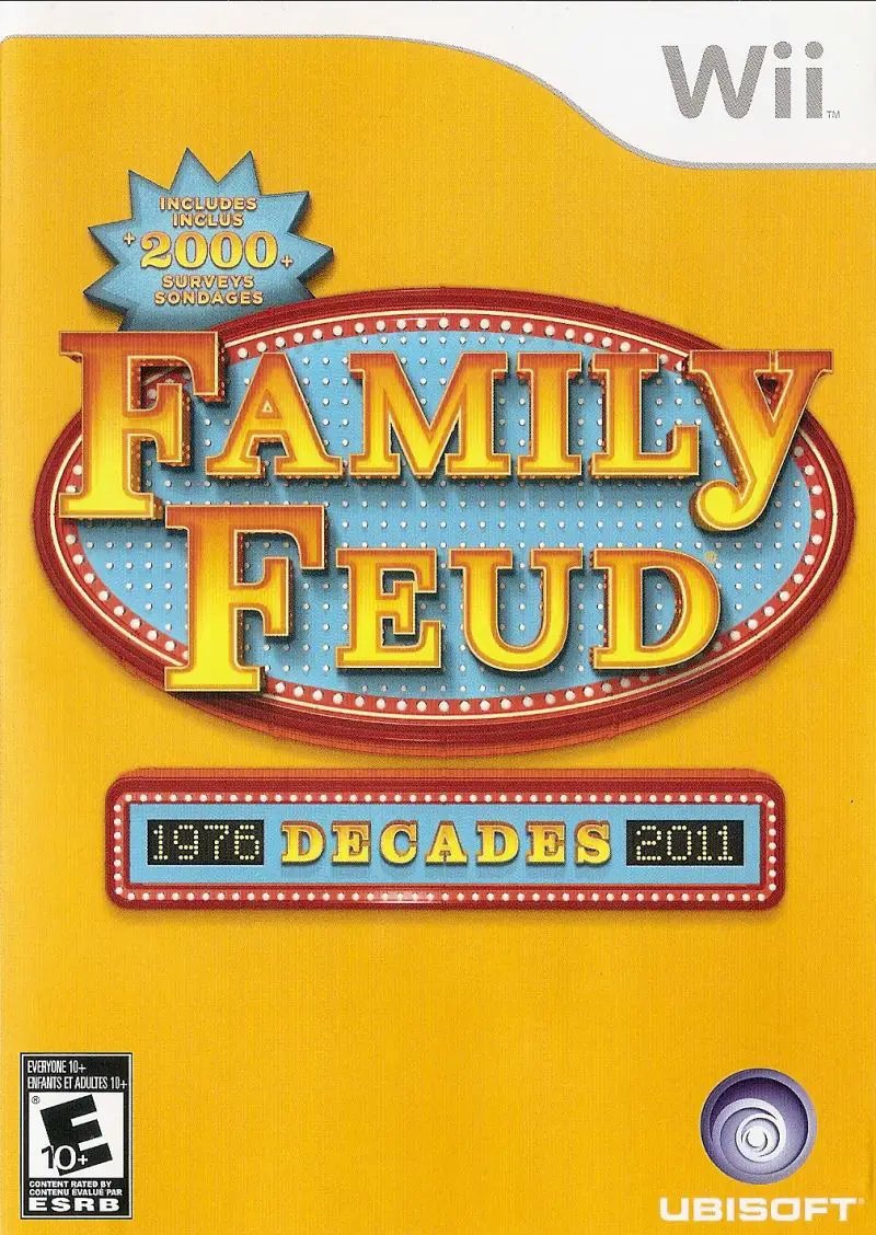 Capa de Family Feud Decades