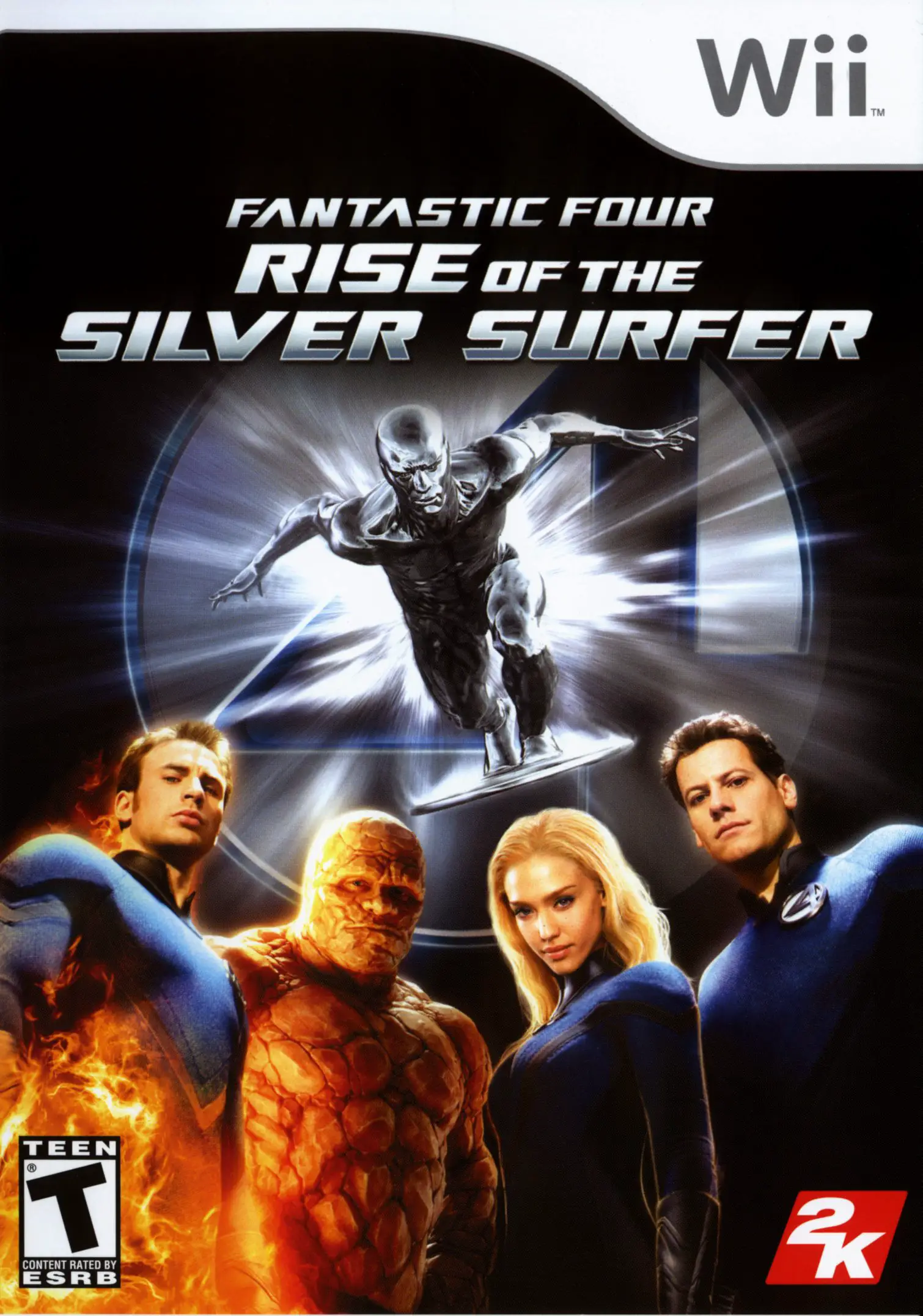 Capa de Fantastic Four: Rise of the Silver Surfer