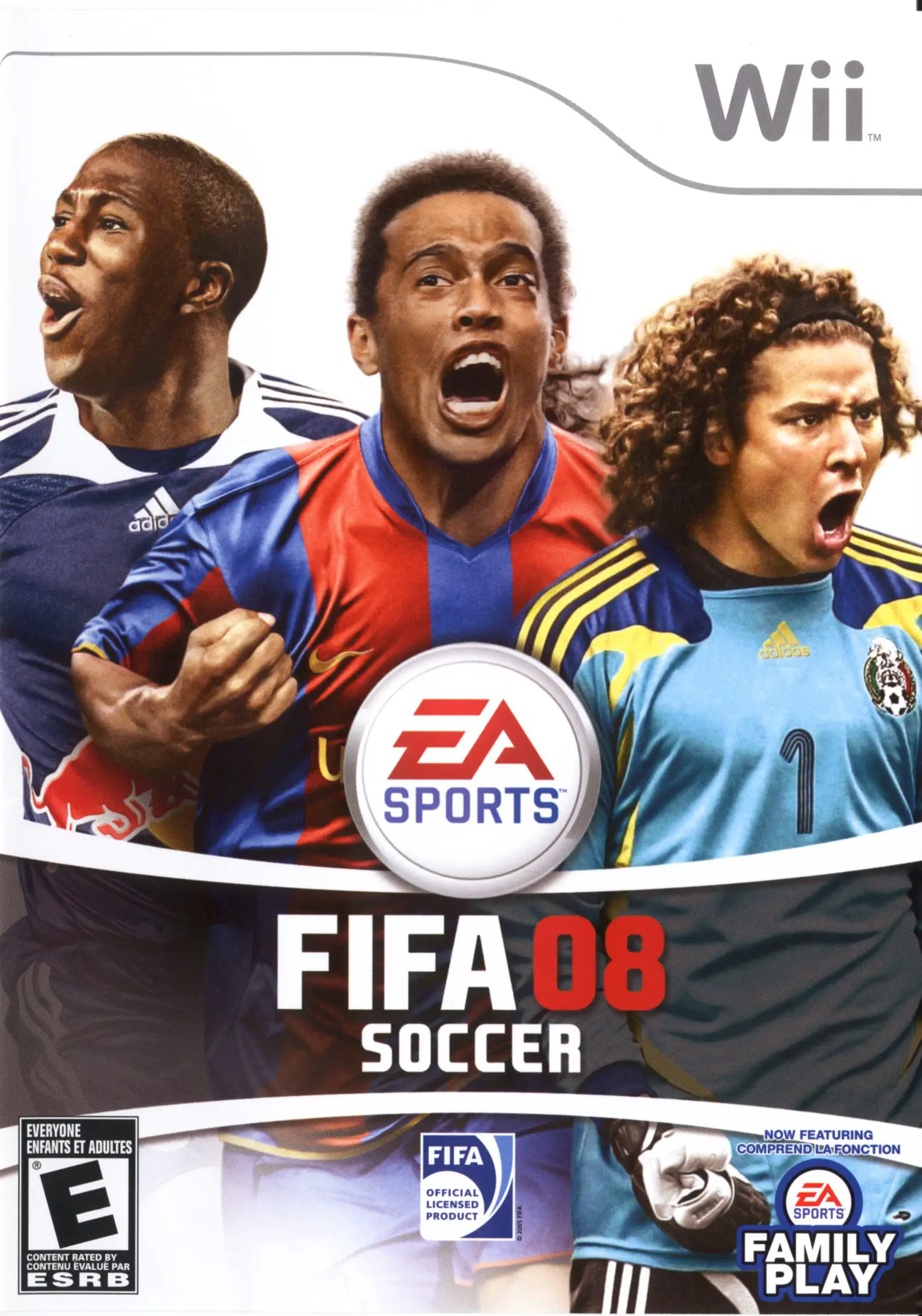 Capa de FIFA Soccer 08
