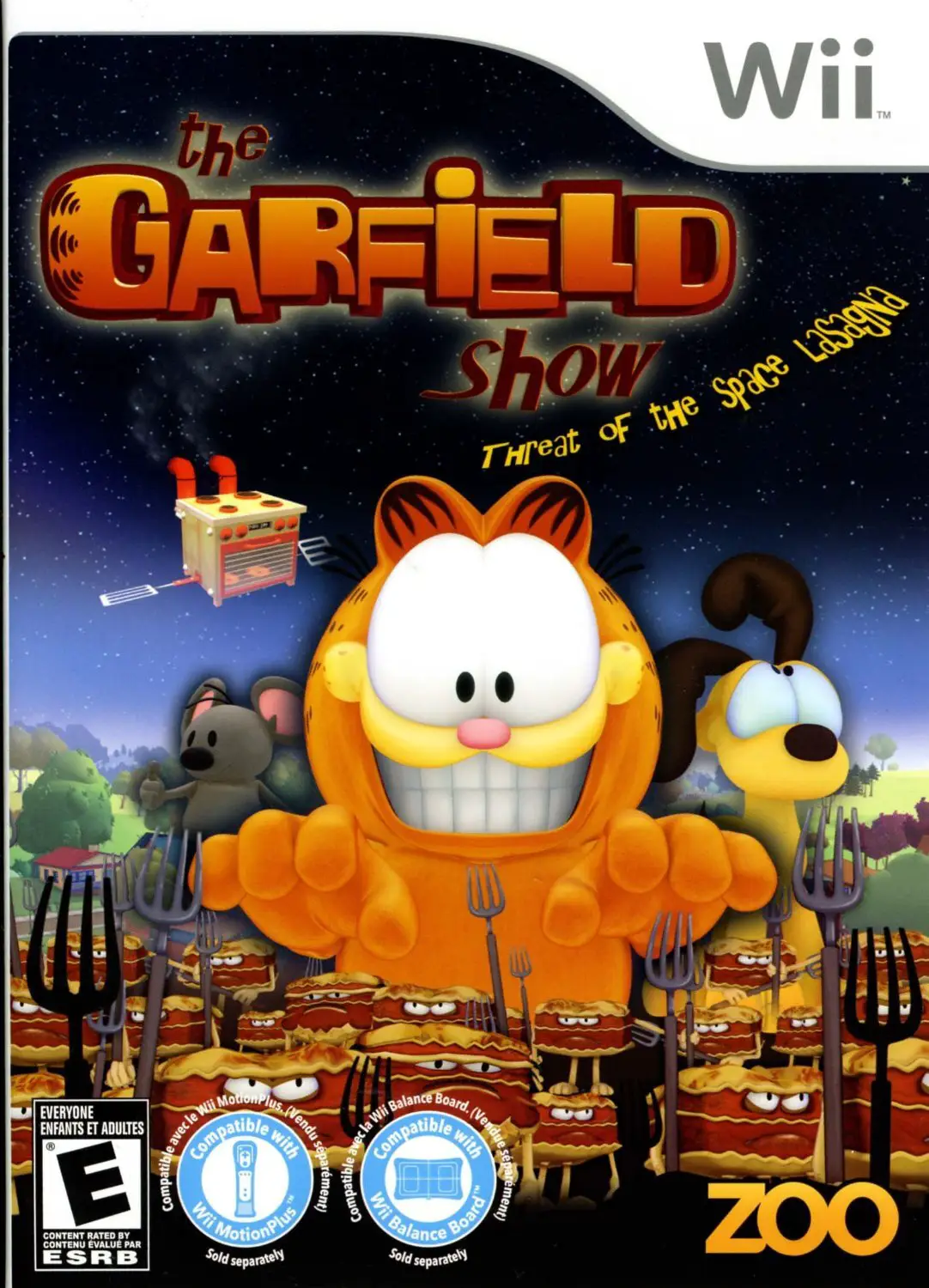 Capa de Garfield Show: Threat of the Space Lasagna