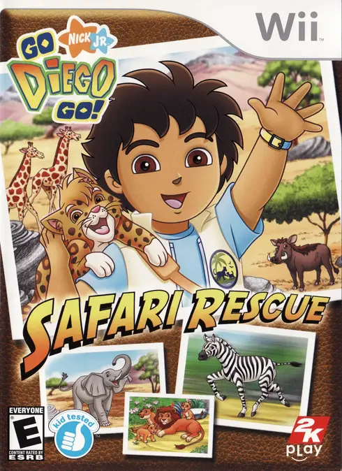 Capa de Go, Diego, Go!: Safari Rescue