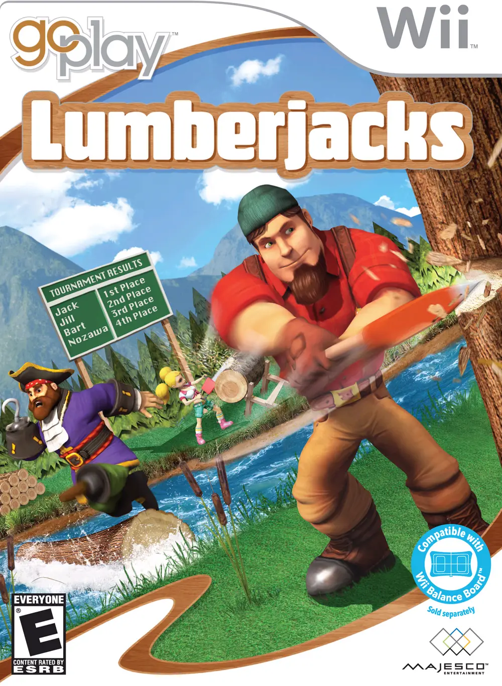 Capa de Go Play Lumberjacks