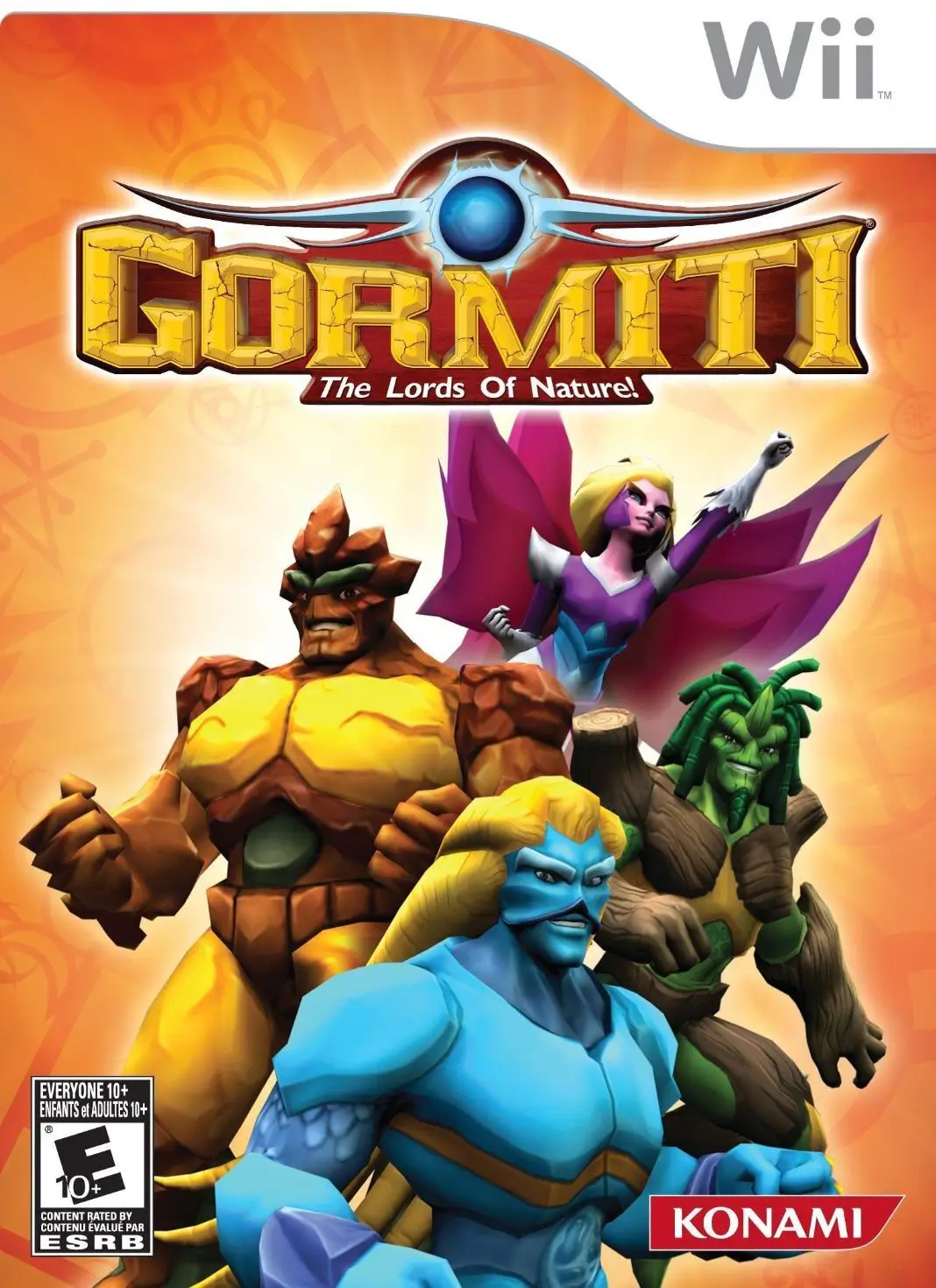 Capa de Gormiti: The Lords of Nature!