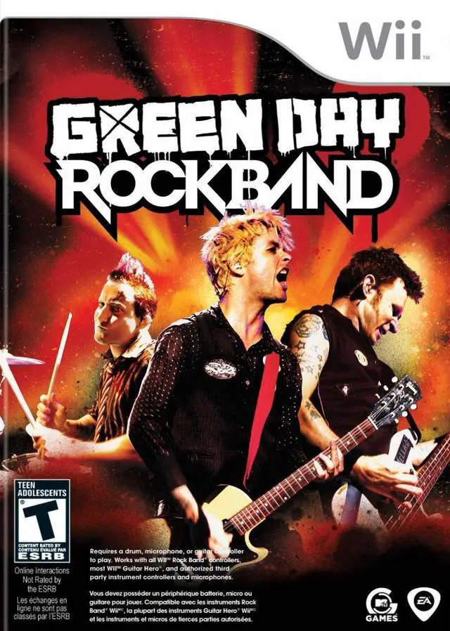 Capa de Green Day: Rock Band