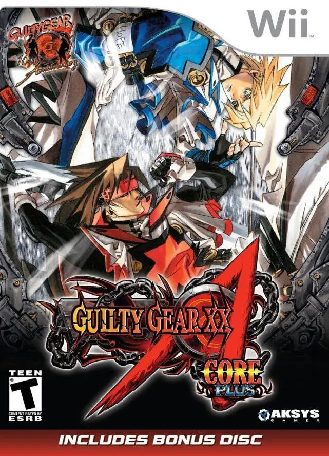 Capa de Guilty Gear XX Accent Core Plus