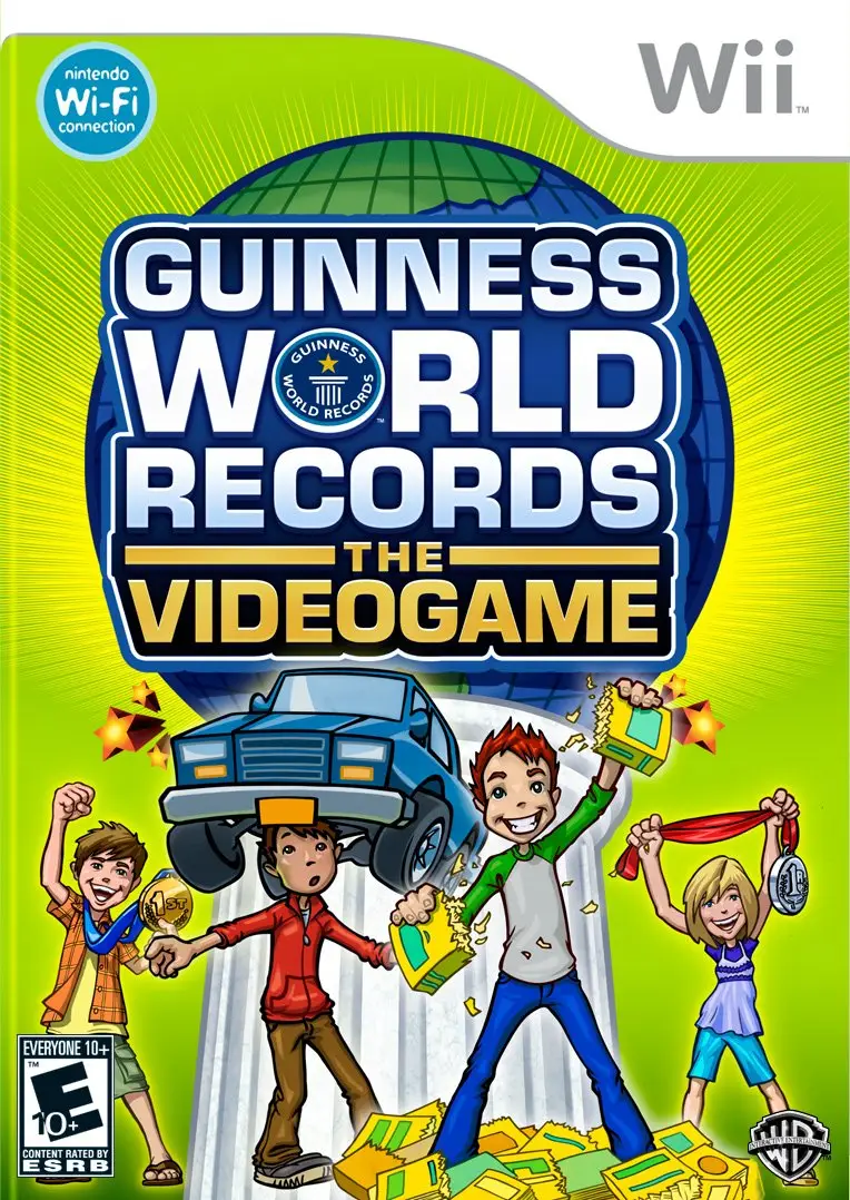 Capa de Guinness World Records: The Videogame