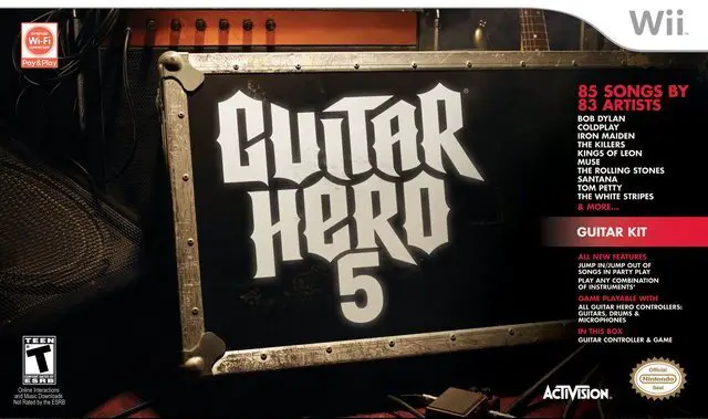 Capa de Guitar Hero 5 [Guitar Bundle]