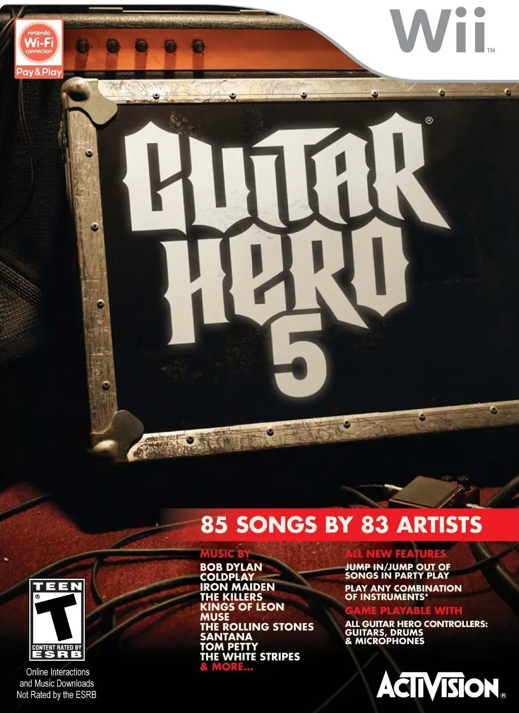 Capa de Guitar Hero 5