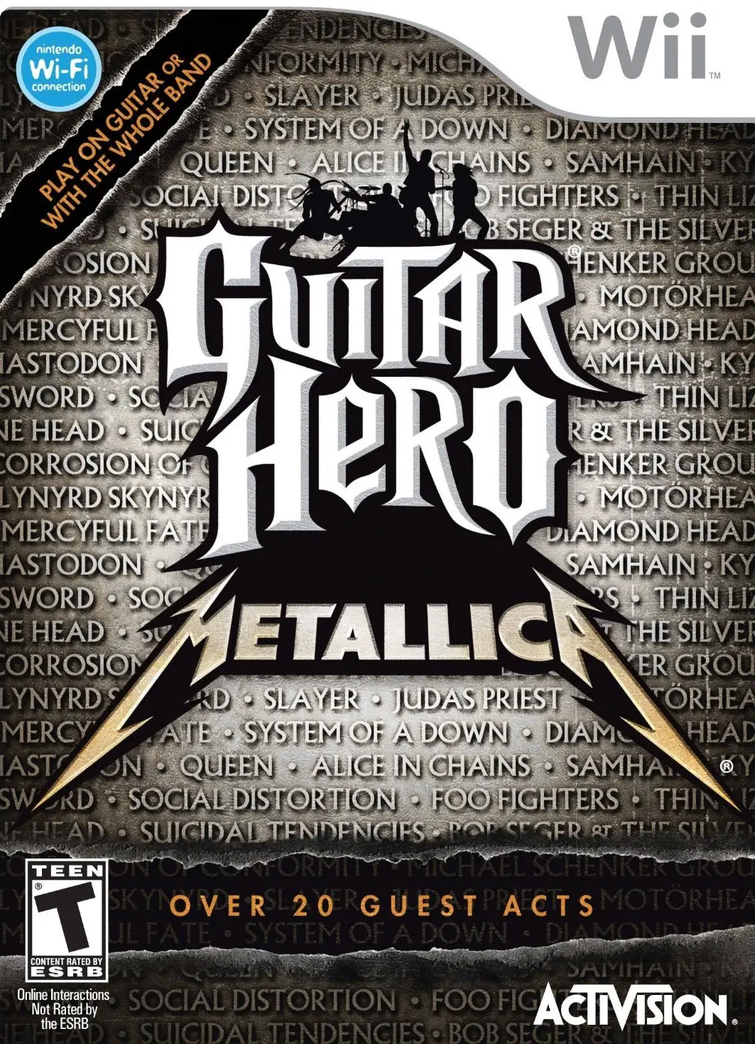 Capa de Guitar Hero: Metallica