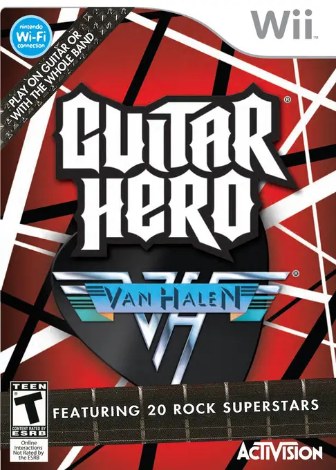 Capa de Guitar Hero: Van Halen