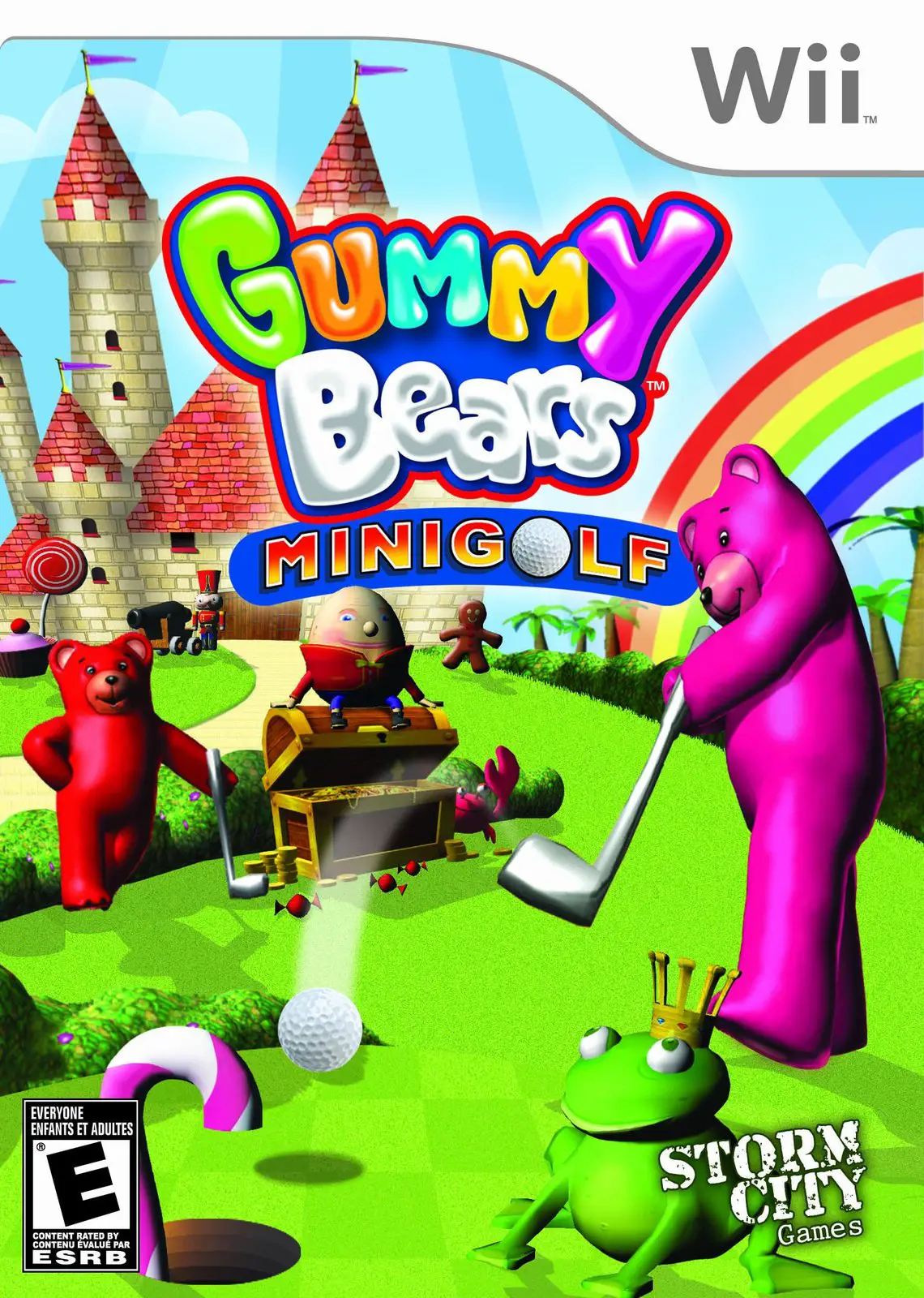 Capa de Gummy Bears Minigolf
