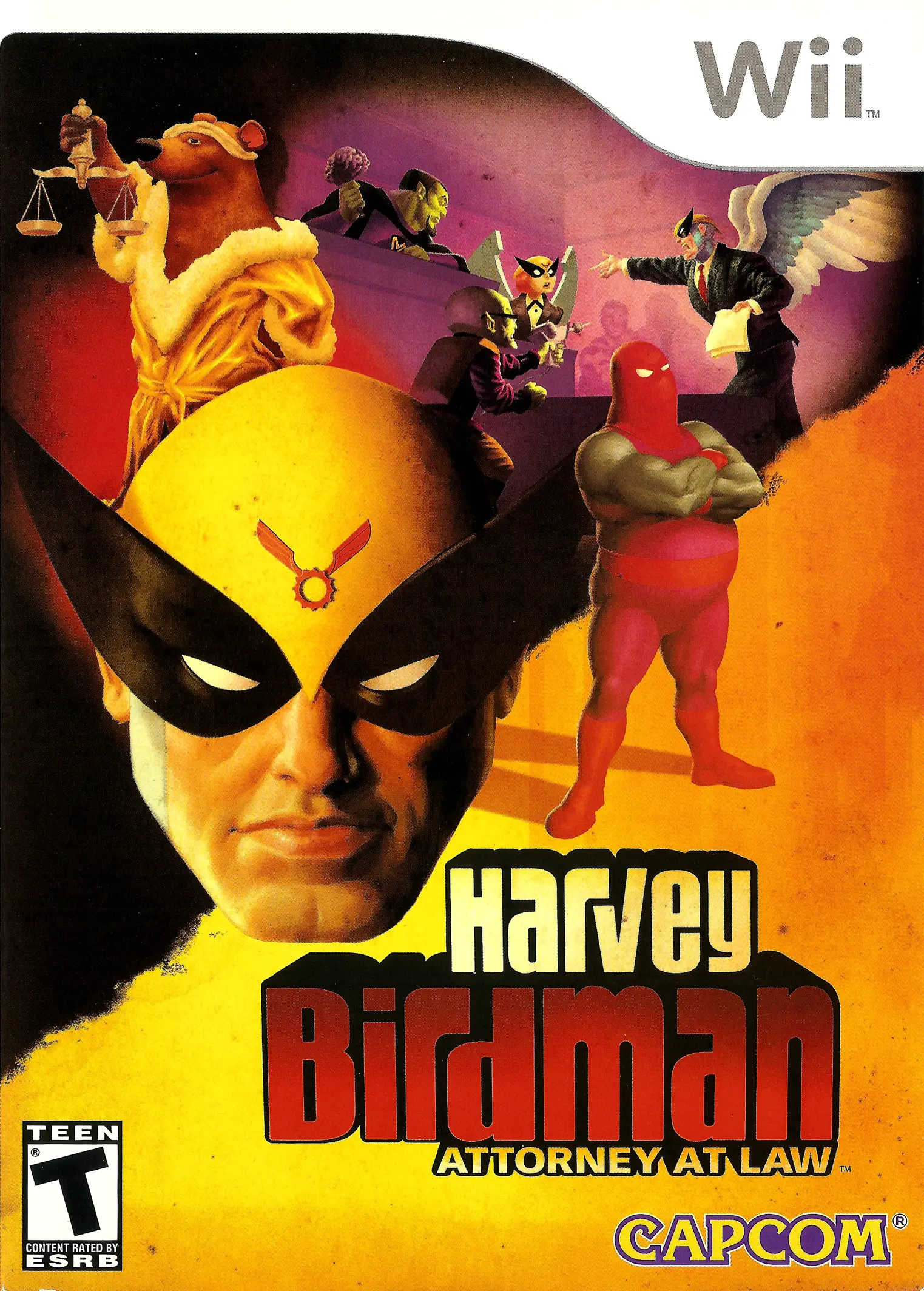 Capa de Harvey Birdman: Attorney at Law
