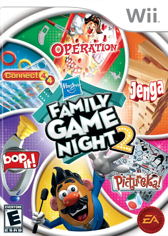 Capa de Hasbro Family Game Night 2