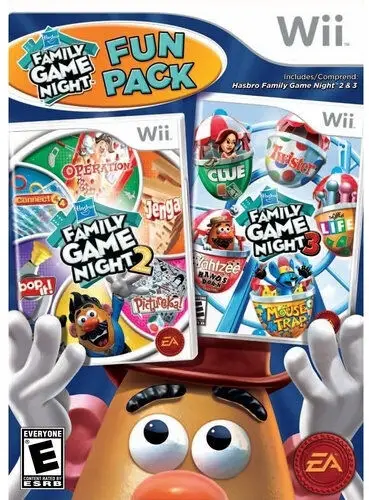 Capa de Hasbro Family Game Night Fun Pack