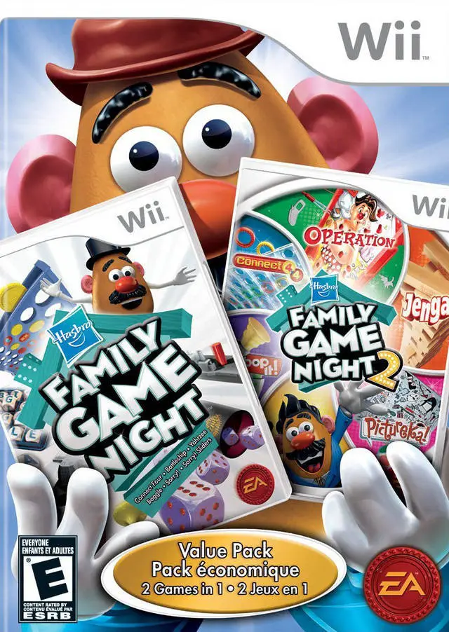 Capa de Hasbro: Family Game Night Value Pack