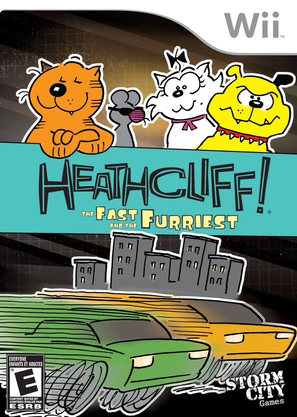 Capa de Heathcliff: The Fast and the Furriest