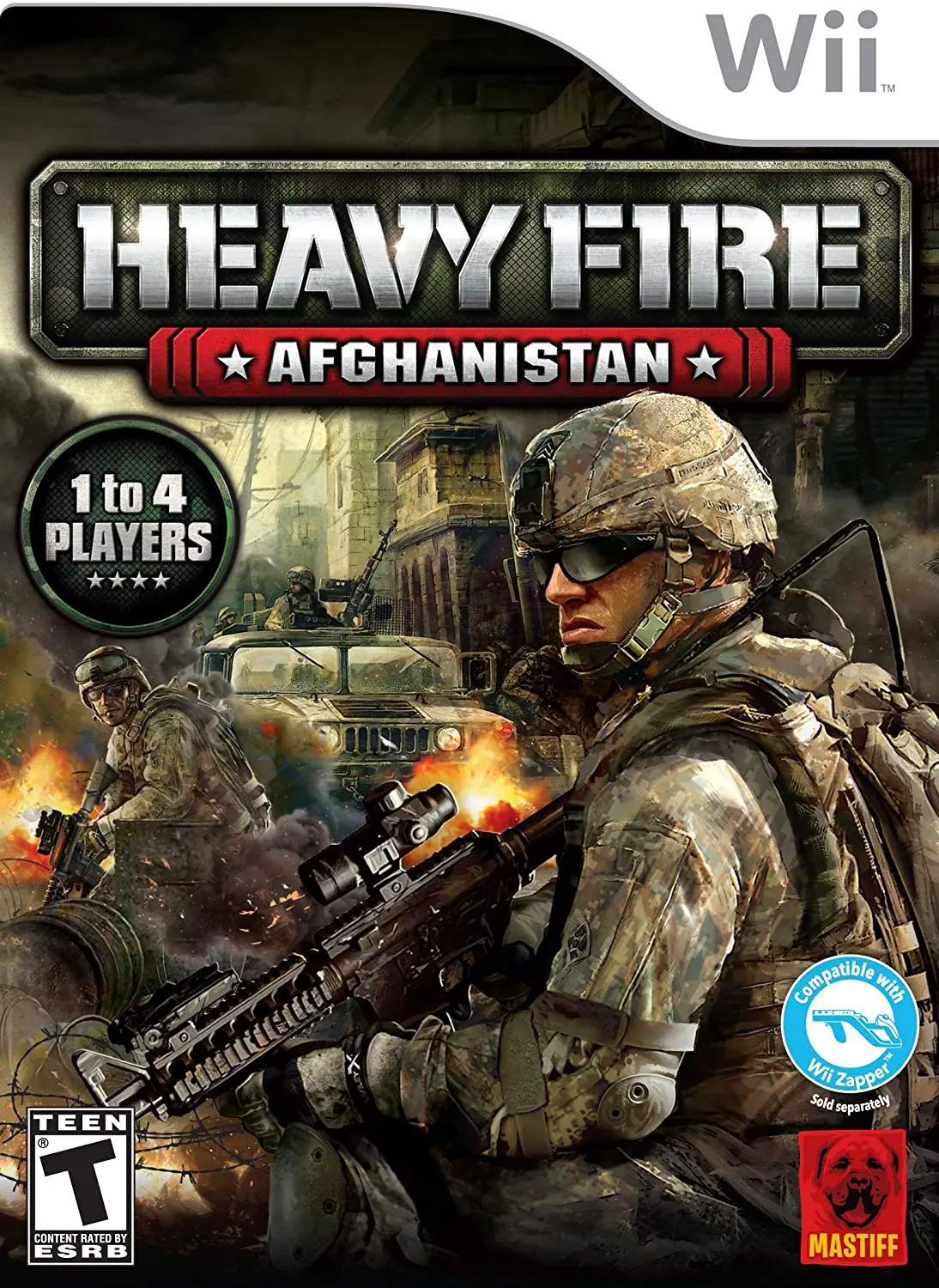 Capa de Heavy Fire: Afghanistan