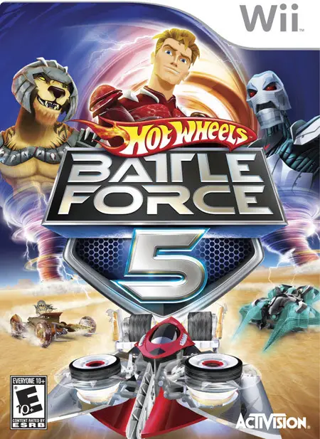 Capa de Hot Wheels: Battle Force 5