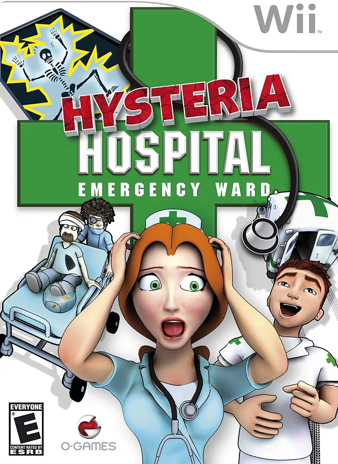 Capa de Hysteria Hospital: Emergency Ward